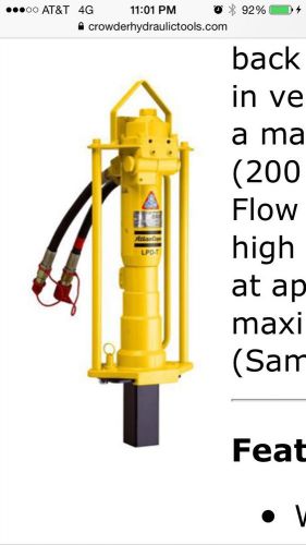 Hydraulic post driver