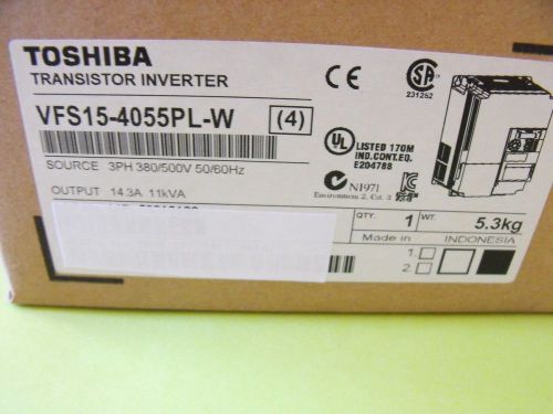 TOSHIBA Transistor invertor  VFS15-4055PL-W 5,5 kW