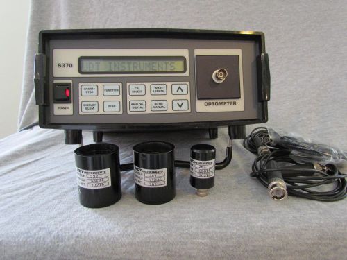 UDT Graseby Optronics S370 Optometer - Optical Power Meter w/3 matched Detectors