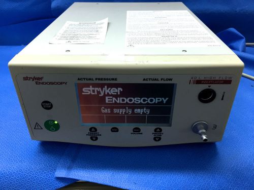 Stryker Endoscopy Insufflator w/ Hose and Yoke