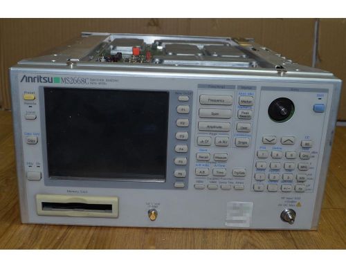 Anritsu MS2668C 9kHz-40Ghz Spectrum Analyzer for parts