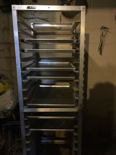 Eagle Commercial baker rack and trays