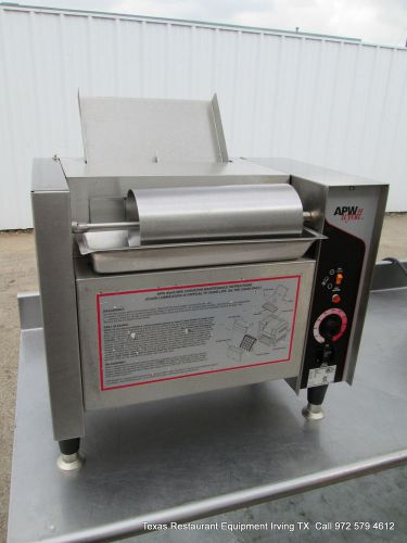 Apw wyott vertical conveyor bunn grill toaster, model m2000 for sale