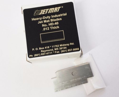 Jet Mat Blades No. HD-40 .012 Thick