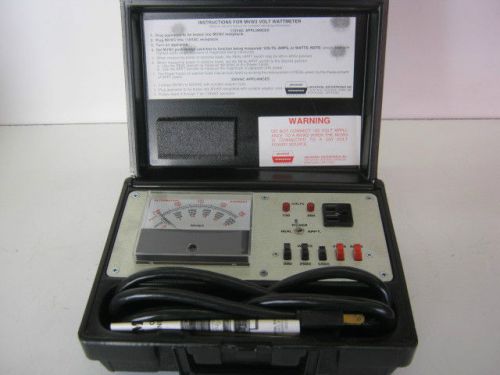 Universal enterprises mvw3 volt / amp / wattmeter for sale