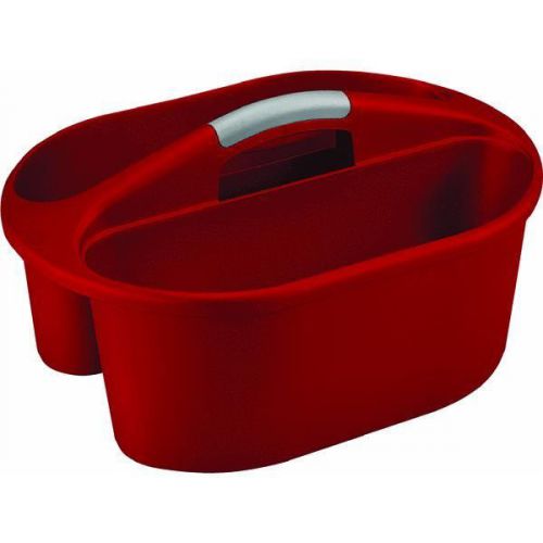 Sterilite 15845806 large ultra caddy tool tote  classic red for sale
