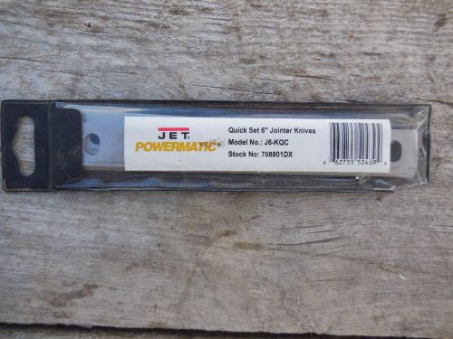 Powermatic/Jet Quick Set 6&#034; Jointer Knives