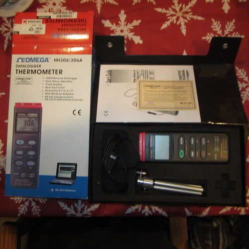 Omega data logger thermometer hh309a for sale
