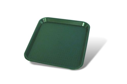 Crestware Fast Food Tray 10 by 14-Inch, Green [ 2 ]