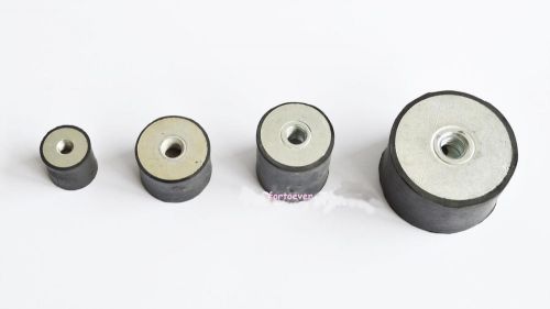 5pcs M6 25x20mm Male Thread  Rubber Anti Vibration Shock Pad (DD)