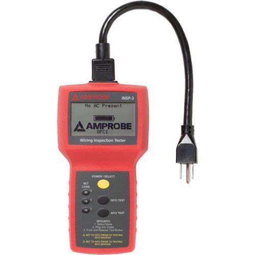 Amprobe INSP-3 Wiring Inspection Tester, AC Circuit Analyzer