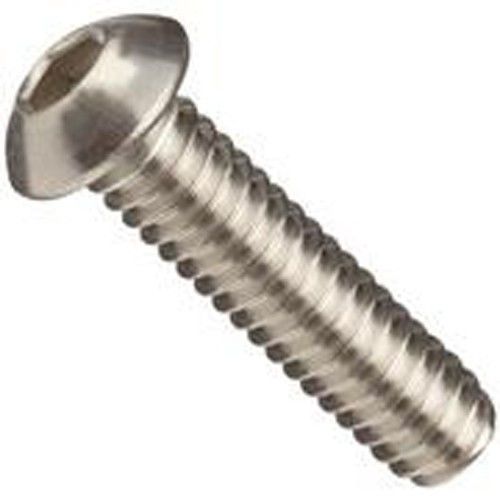 Stainless Button Head Socket Screw 1/4-20 x 1: 100ea