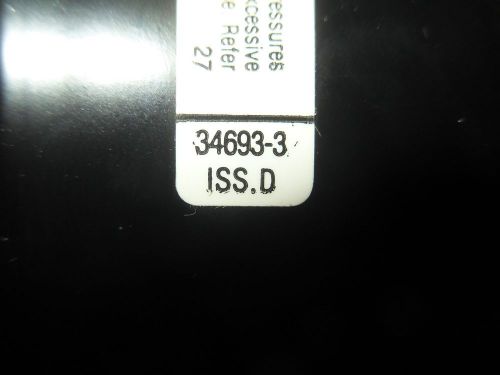 (rr15-3) 1 used marsh instruments 34693-3 0-30psi pressure gauge for sale