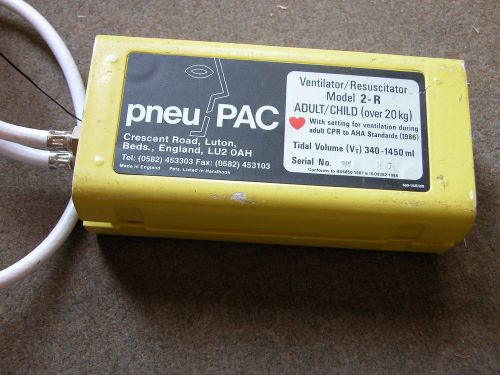PneuPAC-2R Ventilator / Resuscitator