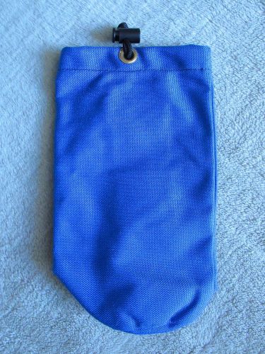 wildland fire line gear pouch 5 3/4&#034; x 10&#034;  (Blue)