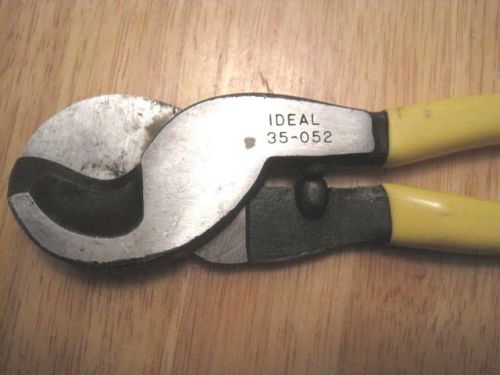 Ideal 35-052 cable cutter, shear cut, 9-1/2 in for sale