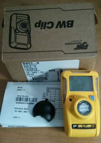 BW Technologies BWC2-H Clip 2-Year Detector H2S monitor