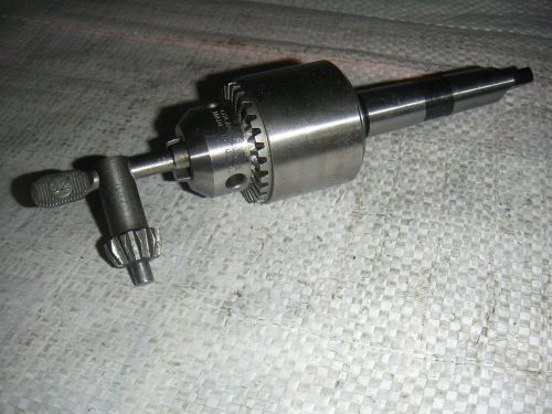 Jacobs Chuck No. 3t  Cap  1/8&#039;&#039;---5/8&#039;&#039; with no 2 Morse Taper with key