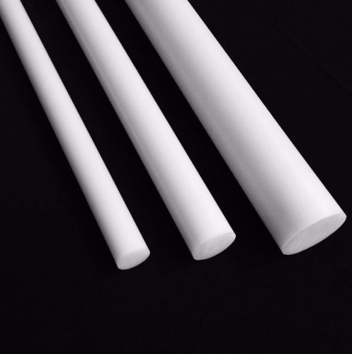 3/16&#034; Virgin PTFE Teflon Plastic Rod-Price Per Foot-Cut to Size!