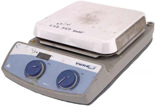 Vwr vms-c7 7x7&#034; ceramic top hot plate digital magnetic mixing mixer stir stirrer for sale