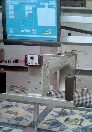 Nolting 30&#034; long arm computer quilting system
