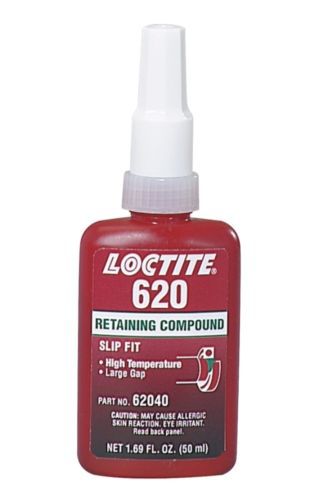 Loctite 250ml Ret. Compound 620high Temperature. Sold as 1 Bottle