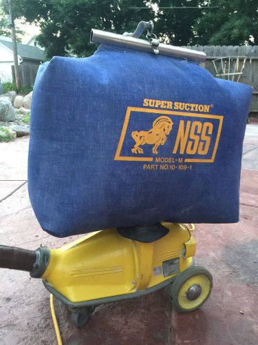 Nss national super service m-1 pig? industrial commercial canister vacuum for sale