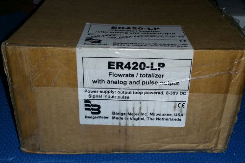 BADGERMETER ER420-LP FLOWRATE/TOTALIZER