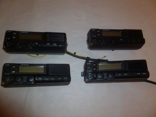 Lot of FOUR Kenwood TK-690H or TK-790H Remote Control Two Way Radio Heads