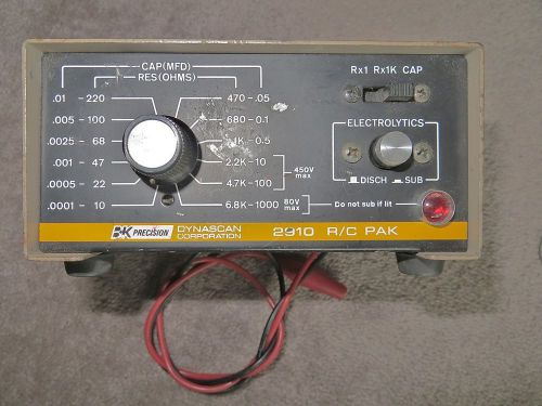 BK 2910 R/C Pack Test Equipment