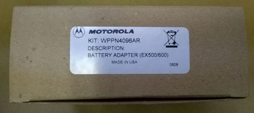 Motorola wppn4096ar battery adapter for ex500 ex600 new for sale