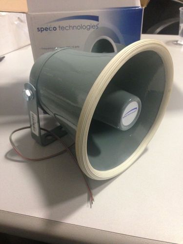 SPECO SPC104 / SPC10-4 6 in. Aluminum PA / Siren Speaker 4 Ohms Brand New!