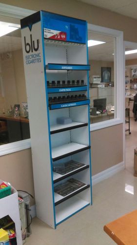 Shelf Display for ECig or bookcase with Removable Shelves - Great for a Man Cave