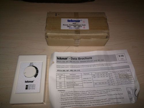tekmar 307 room temperature unit thermostat in box