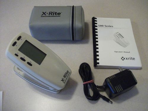 X-Rite 504 Spectrodensitometer -  2.0mm Black/Blue Logo