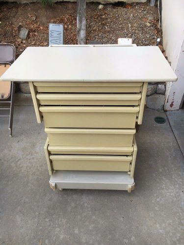 Herman Miller Co/Struc b drawer rolling storage cabinet co 233 81g