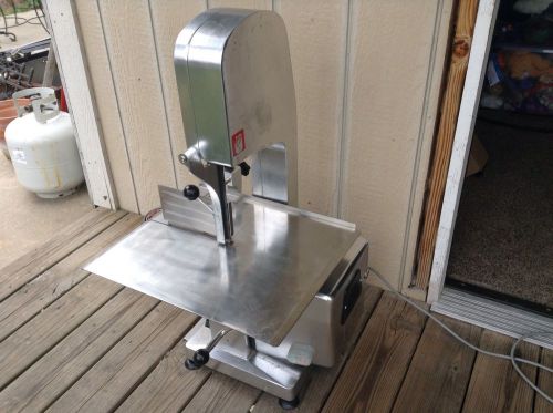 Meat saw, bone saw, frozen food bandsaw, countertop VERY CLEAN 110volts J210