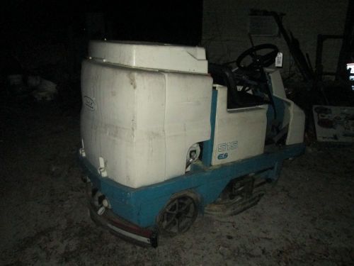 Tennant 515  For parts or reopair  Sweeper Scrubber Models 515