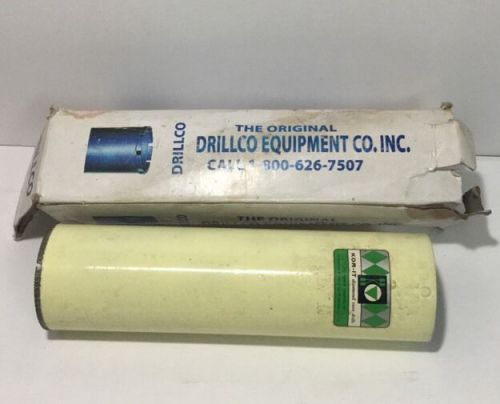 Drillco kor-it diamond core drill 4&#034; x 14.5&#034; drilling sample k1555 new for sale