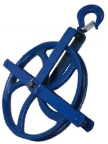 12&#034; gin block manila rope pulley painter&#039;s sheave 7269812 industrial rig for sale