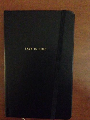 Kate spade new york talk is chic pocket composition notebook nwot free shipping! for sale