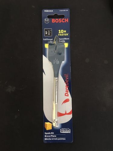 Bosch Tools DSB1015 1-1/8&#039;&#039; Daredevil Spade Bit New