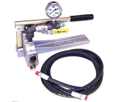 WHEELER-REX 29201 Hydrostatic Test Pump, 1000 PSI *PA*