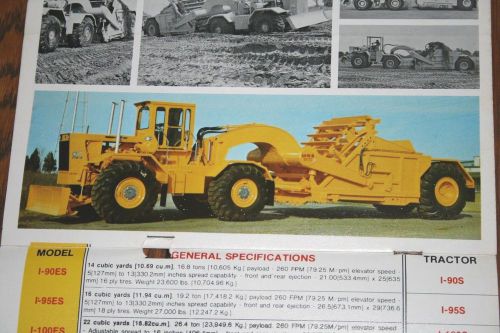 MRS Tractor Scrapers Industrial Equipment Guide Sales Catalog
