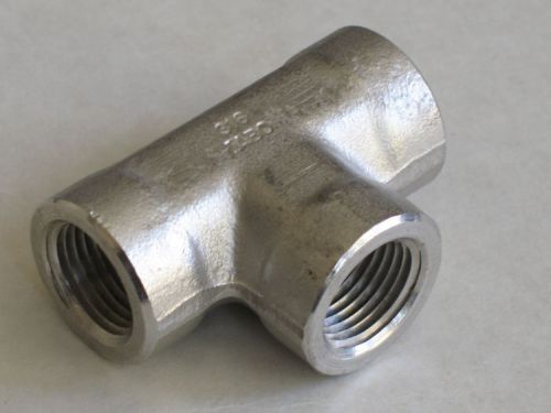 Parker Stainless Steel SS Fittings 3/4 NPT Fm Female Union T Tee