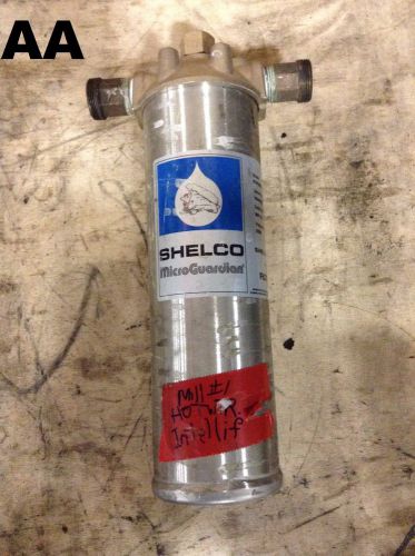Shelco microguardian fosbn-786-br ms10 single cartridge filter housing 250psi for sale