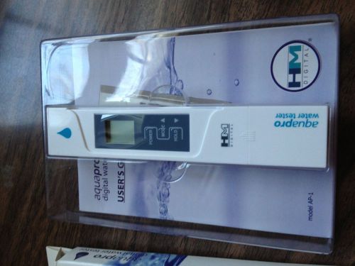 Water tester TDS (Told Dissolved Solids)