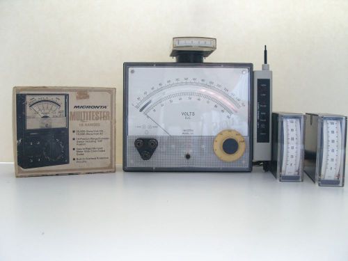 Multimeter - Voltmeter - Microampere meters - Logic Probe