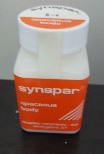 Synspar Opaceous Body Shade B4 Brand New 1 Ounce Unopened Bottle