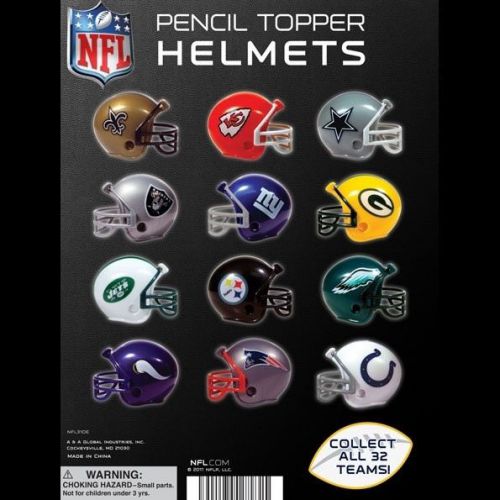 (DISPLAY) for 2&#034; NFL HELMETS 32 TEAM COLLECTIBLES, FOOTBALL SPORTS VENDING MODEL